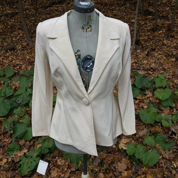 Jackets & Blazers - RARE CRYSTAL ✨ Daymor vintage blazer jacket NWT